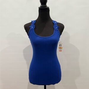 INC International Concepts Royal Blue Tank Top